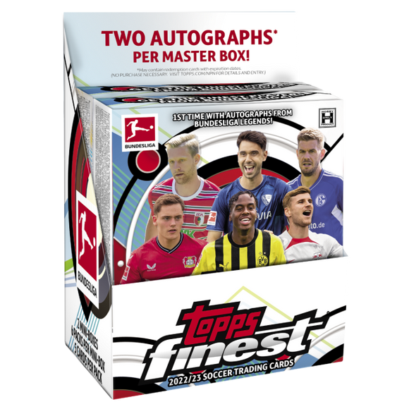 2022-23 : Topps Finest Bundesliga Soccer Hobby Box