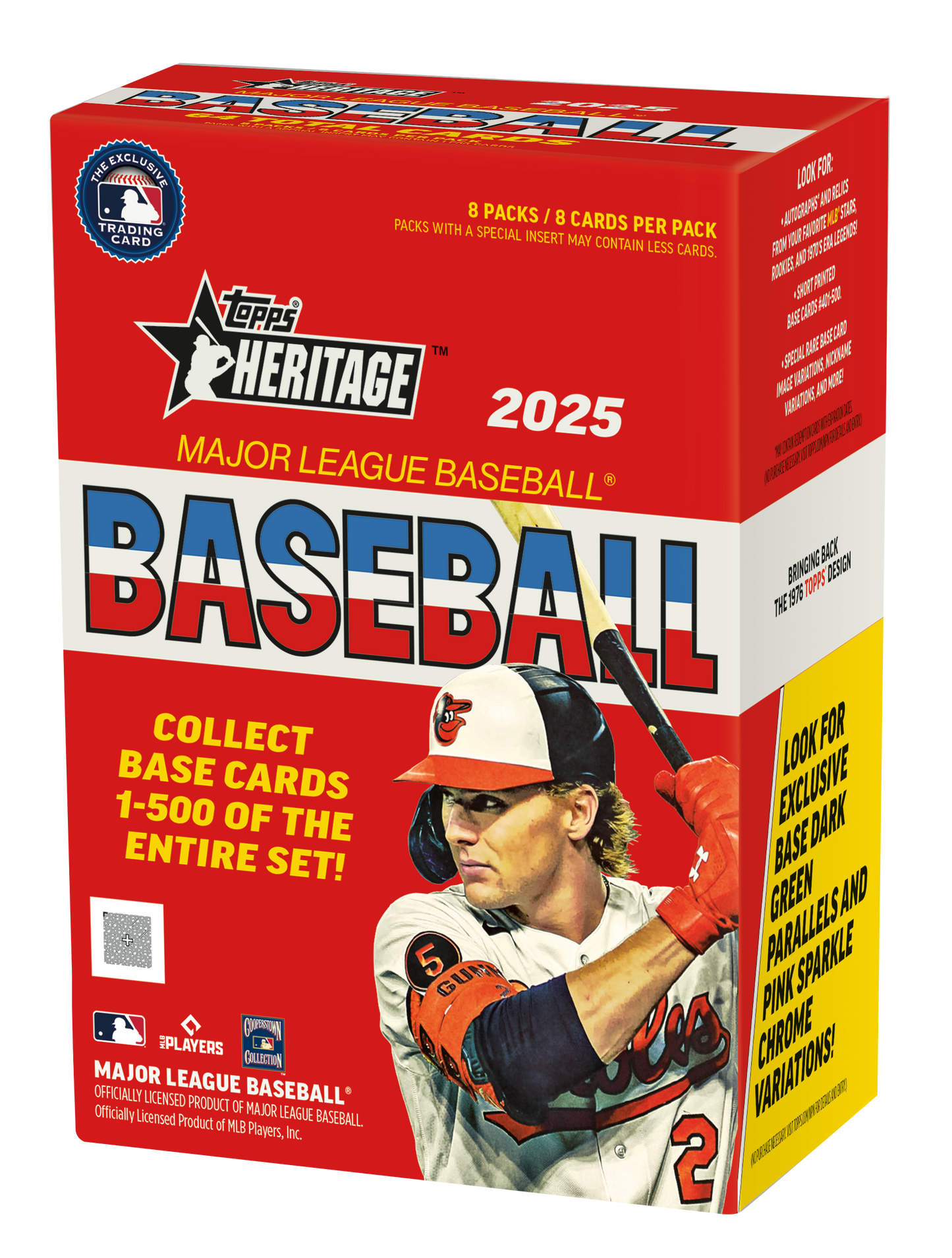 2025 : Topps Heritage Baseball Value Box