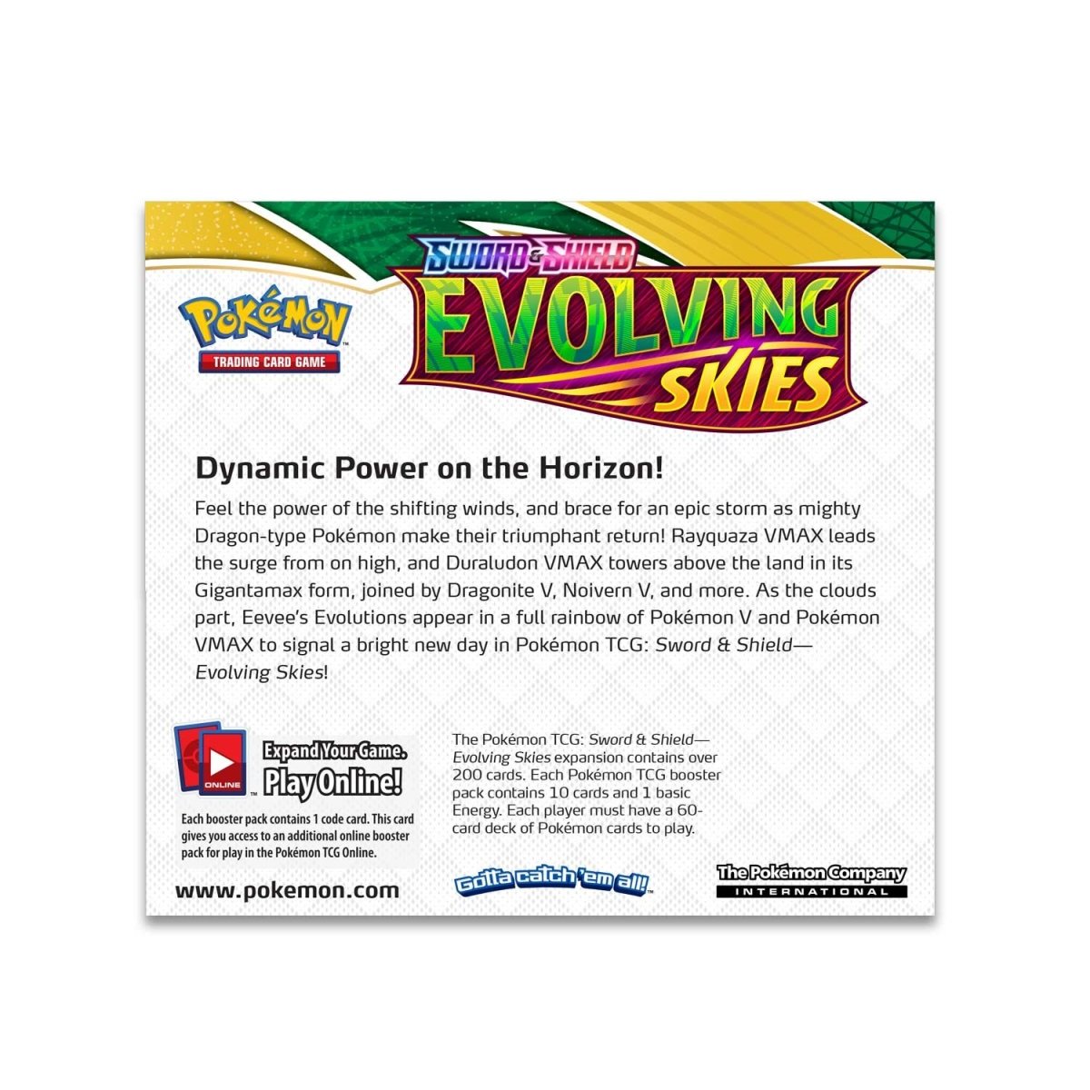 Pokemon : Sword & Shield - Evolving Skies - Booster Box