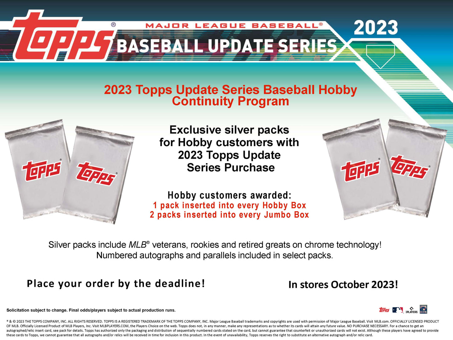 2023 : Topps Update Series Baseball Box
