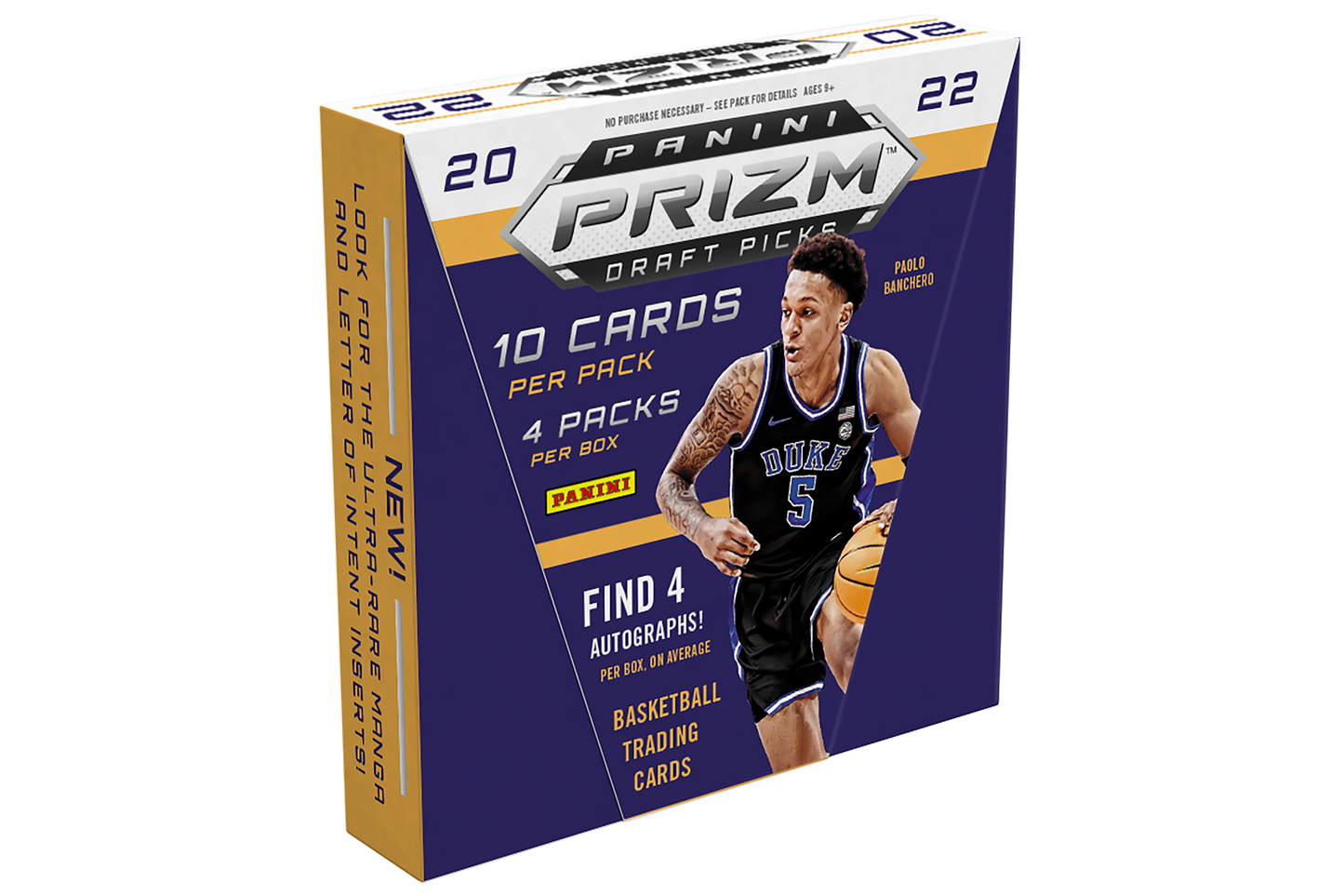 2022 : Panini Prizm Draft Picks Collegiate Basketball Hobby Box
