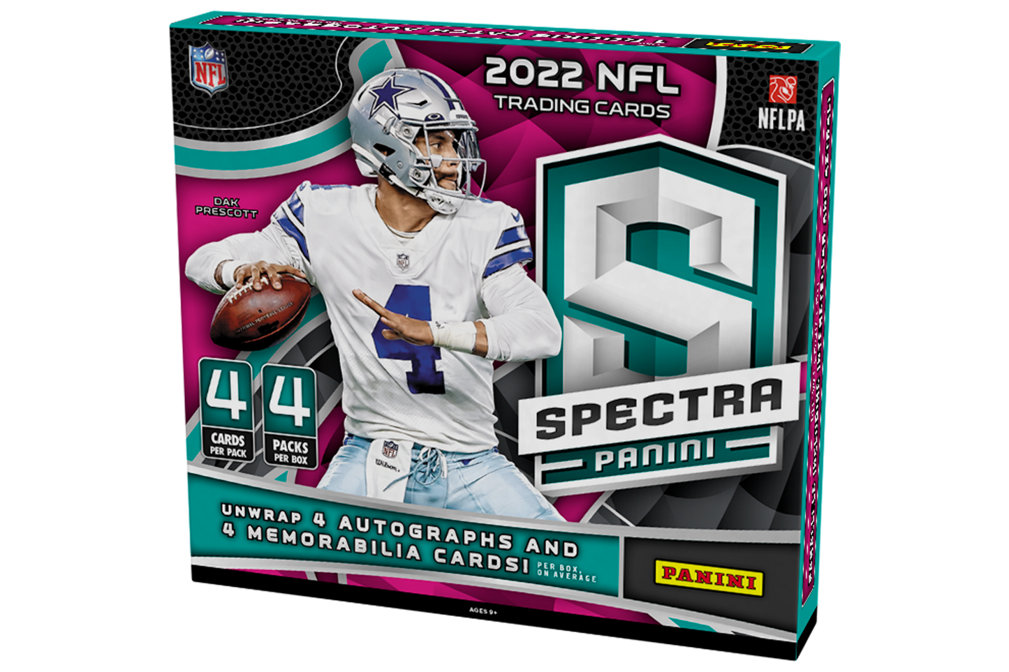 2022 : Panini Spectra Football Hobby Box