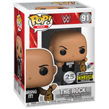 WWE : The Rock with Belt #91 EE Exclusive Funko POP!