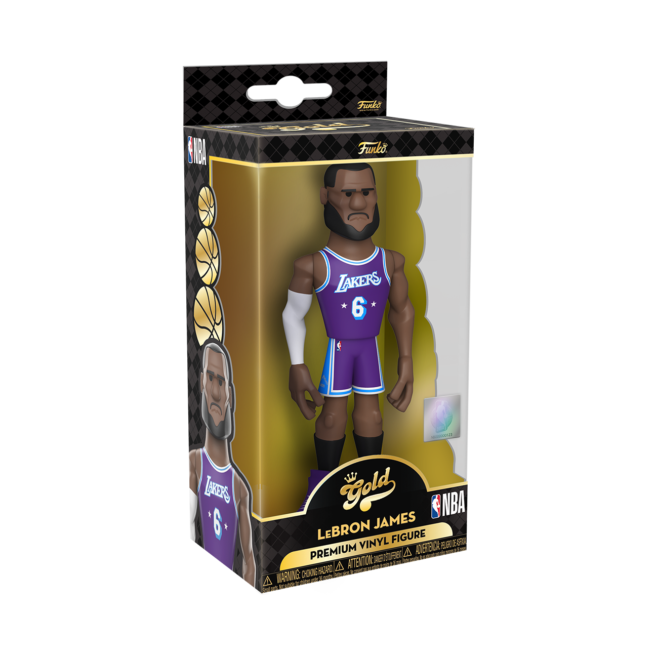 funko gold lebron james