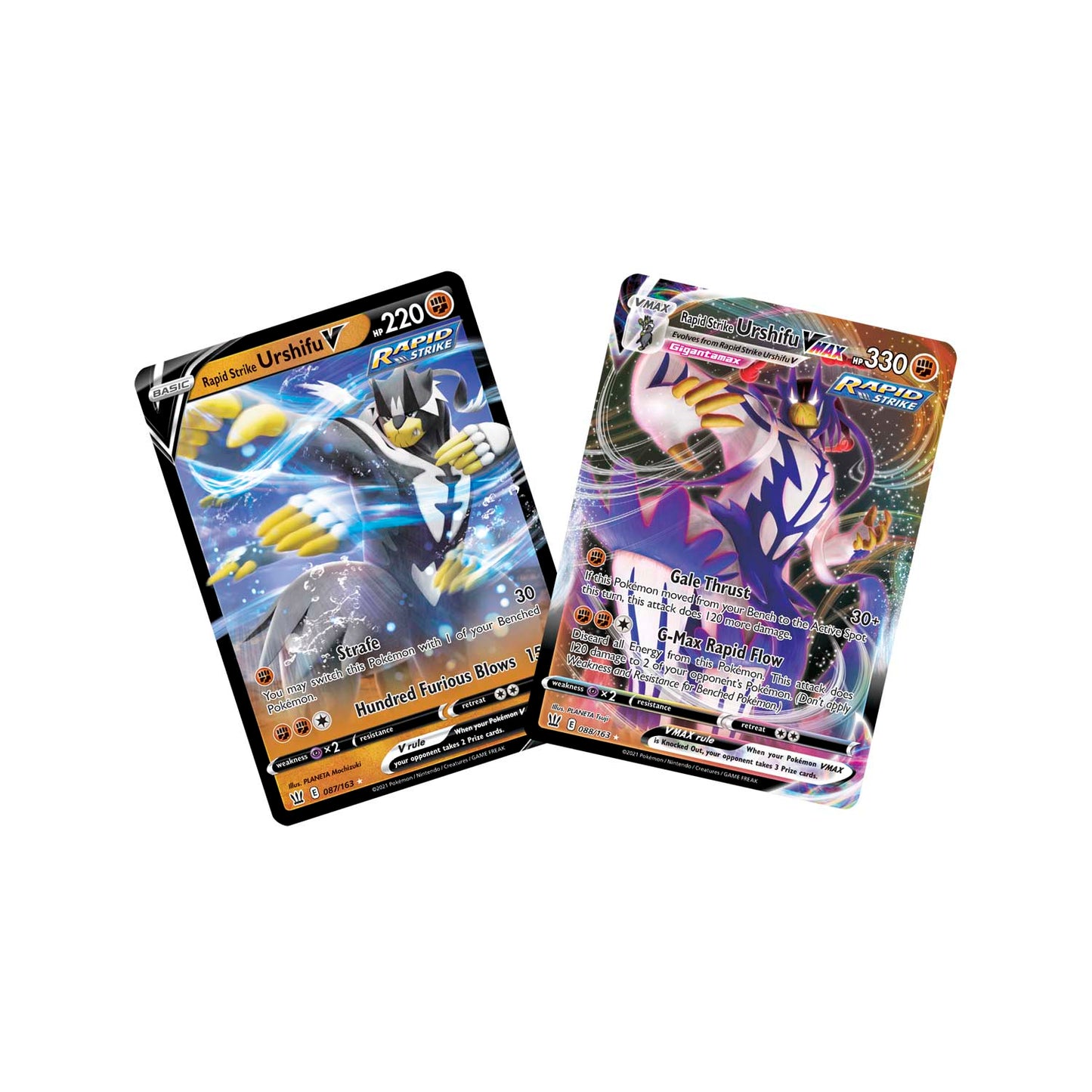 Pokemon : Rapid Strike Urshifu VMAX League Battle Deck