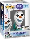 Disney : Olaf Presents - Olaf As Ariel #1177 Amazon Exclusive Funko POP!
