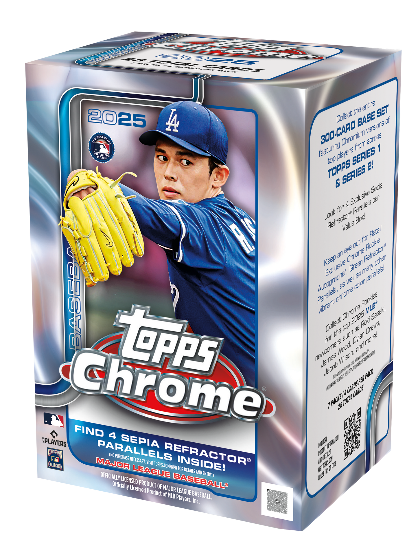 2025 : Topps Chrome Baseball Value Box