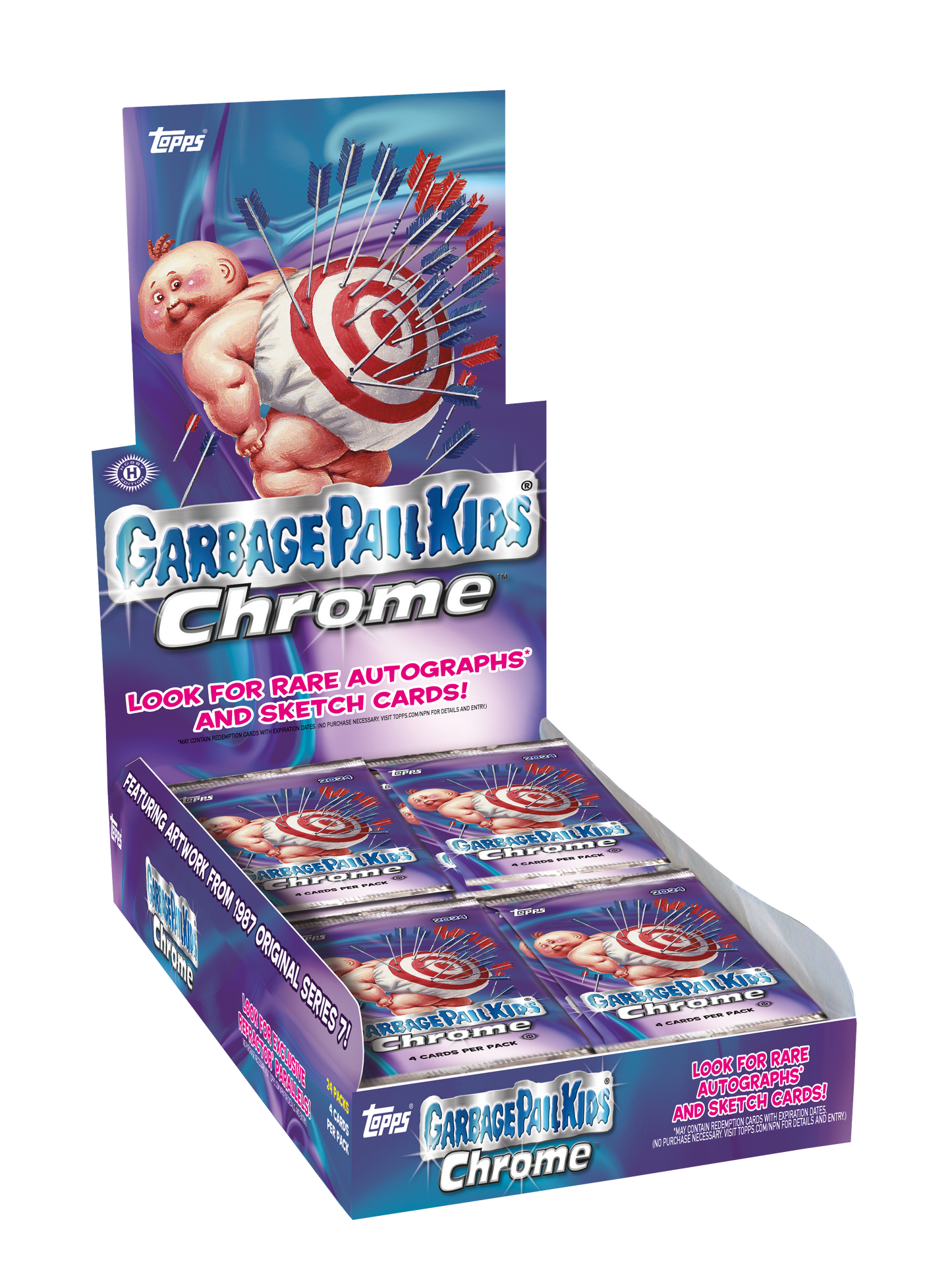 2024 : Topps Garbage Pail Kids Chrome 7 Hobby Box