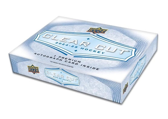 2024-25 : Upper Deck Clear Cut Hockey Hobby Box