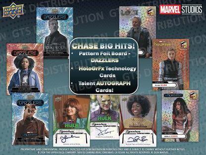 2024 : Upper Deck Marvel Studios Series 1 Disney+ Hobby Box