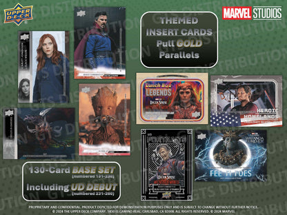 2024 : Upper Deck Marvel Studios Series 2 Cinematic Hobby Box