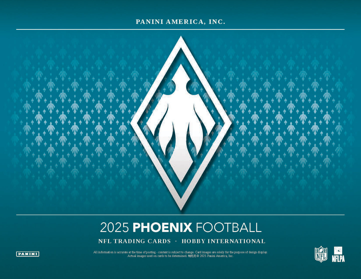 2025 : Panini Phoenix Football International Mega Box