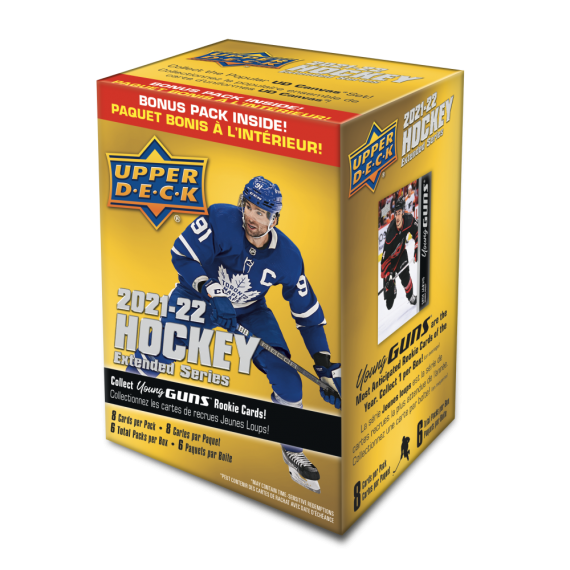 2021-22 : Upper Deck Extended Series Hockey Blaster Box