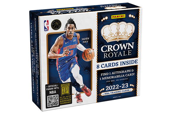 2022-23 : Panini Crown Royale Basketball Hobby Box
