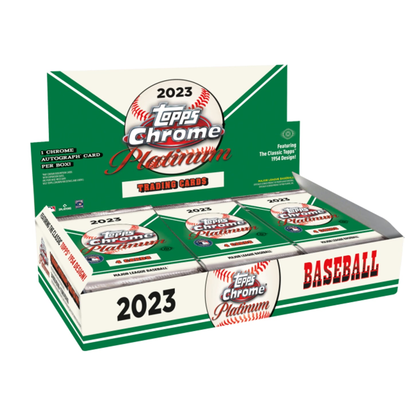 2023 : Topps Chrome Platinum Anniversary Baseball Hobby Box