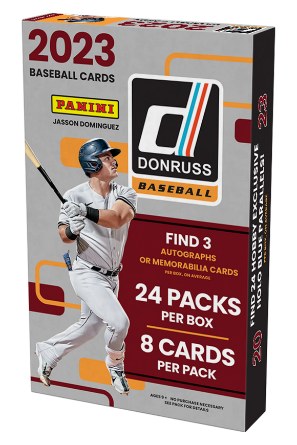 2023 : Panini Donruss Baseball Hobby Box