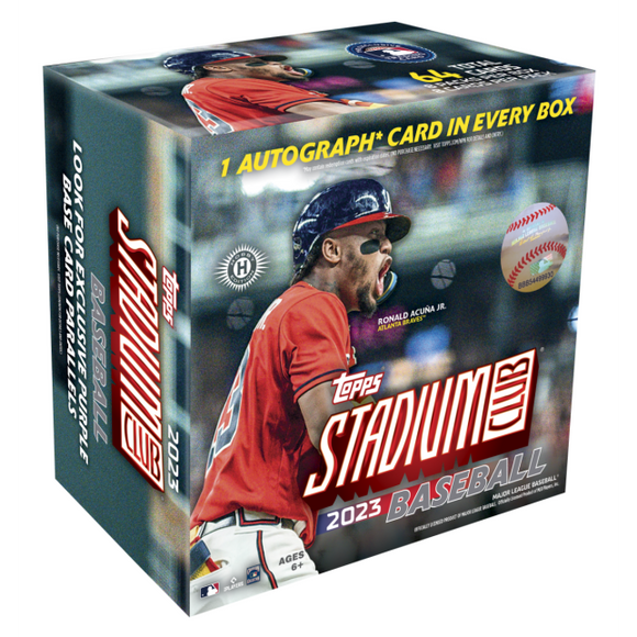 2023 : Topps Stadium Club Baseball Compact Box