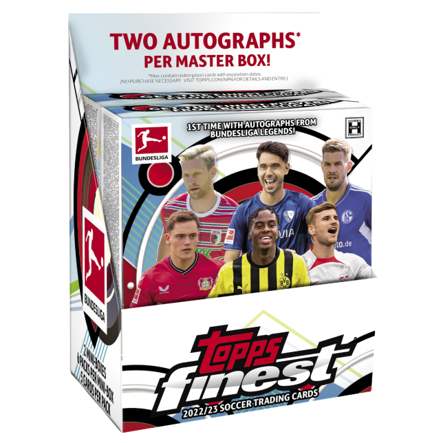 2022-23 : Topps Finest Bundesliga Soccer Hobby Box