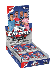 2024 : Topps Chrome MLS Soccer Hobby Box