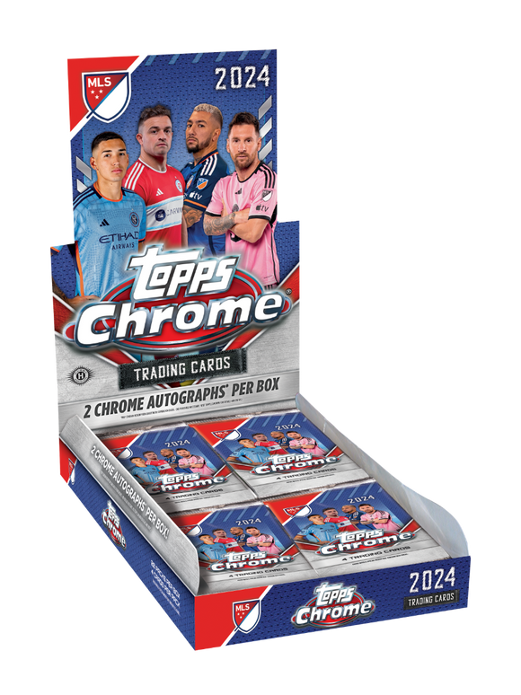 2024 : Topps Chrome MLS Soccer Hobby Box