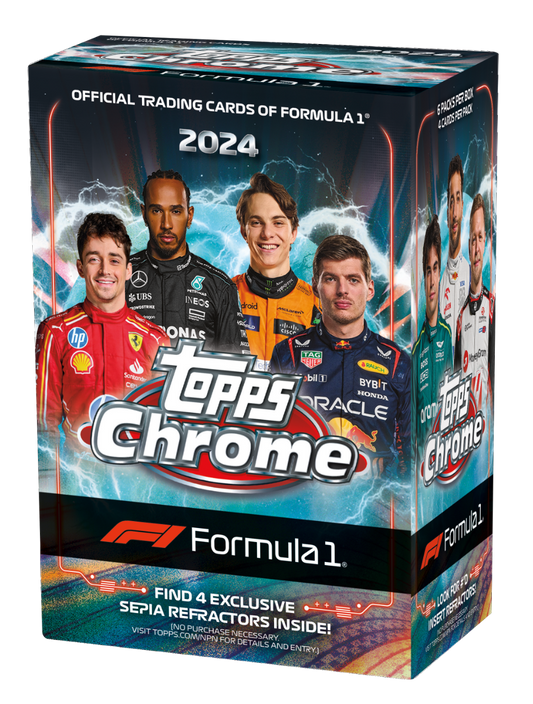 2024 : Topps Chrome Formula 1 Value Box