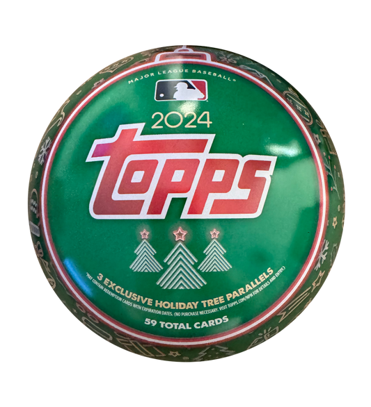 2024 : Topps Baseball Holiday Tin