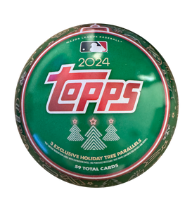 2024 : Topps Baseball Holiday Tin