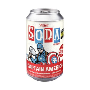 Funko Vinyl Soda : Avengers - Captain America Entertainment Earth Exclusive