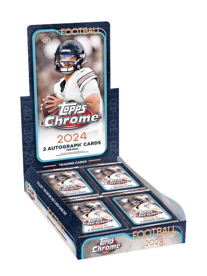 2024 : Topps Chrome Football Hobby Box