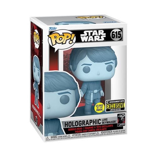 Star Wars : Episode VI - Holographic Luke Skywalker #615 Entertainment Earth Exclusive Funko POP!