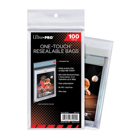 Ultra Pro One-Touch Resealable Bags