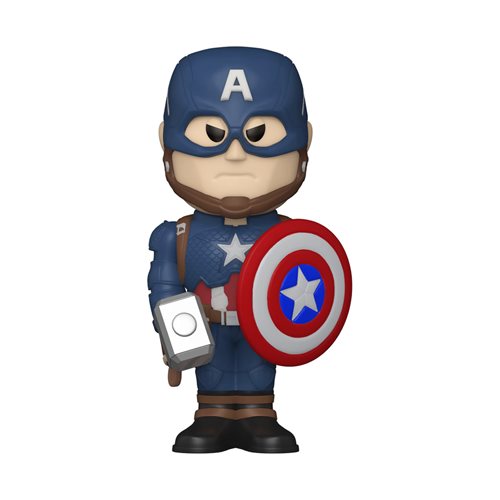 Funko Vinyl Soda : Avengers - Captain America Entertainment Earth Exclusive