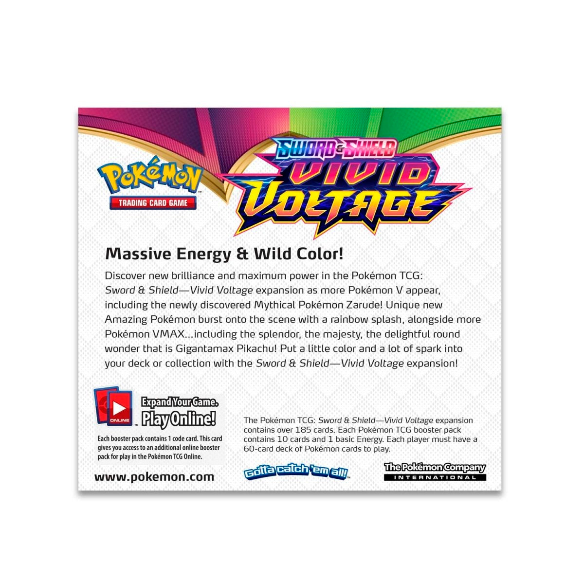 Pokemon : Sword & Shield - Vivid Voltage - Booster Box