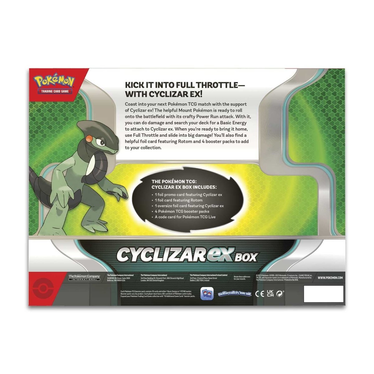 Pokemon : Cyclizar ex Box