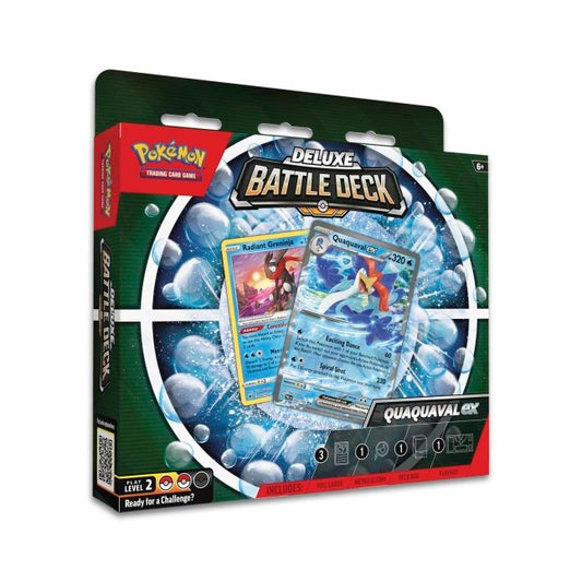 Pokemon : Quaquaval ex Deluxe Battle Deck