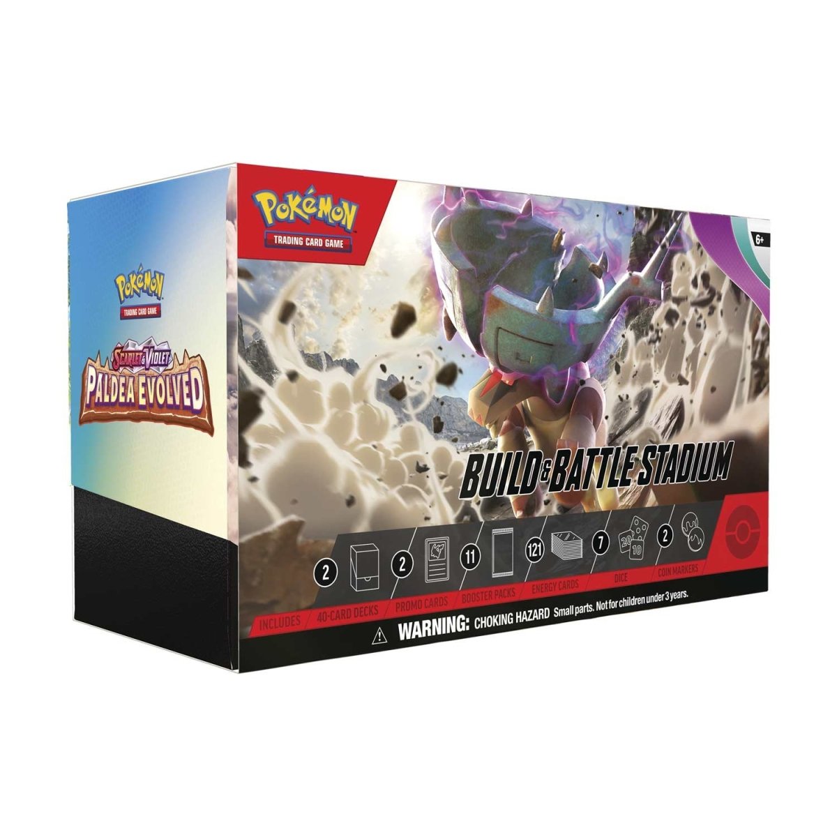 Pokemon : Scarlet & Violet - Paldea Evolved - Build & Battle Stadium