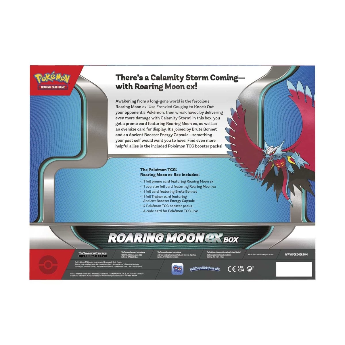 Pokemon : Roaring Moon ex Collection Box