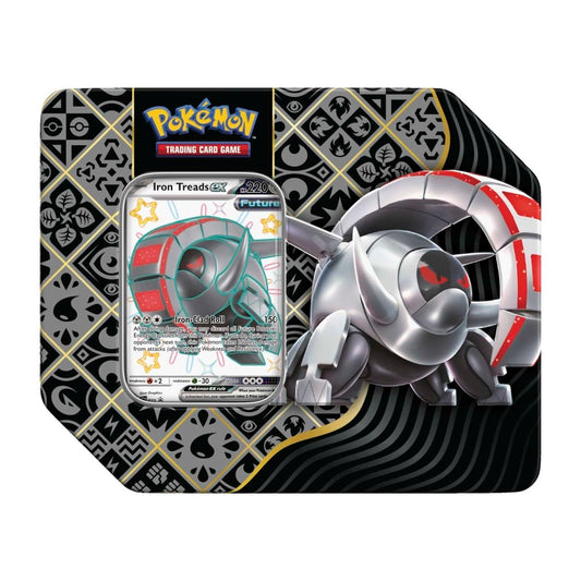 Pokemon : Paldean Fates Tin - Shiny Iron Treads Ex