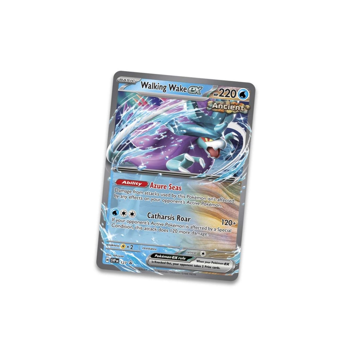 Pokemon : Paradox Clash Tin (Walking Wake ex)