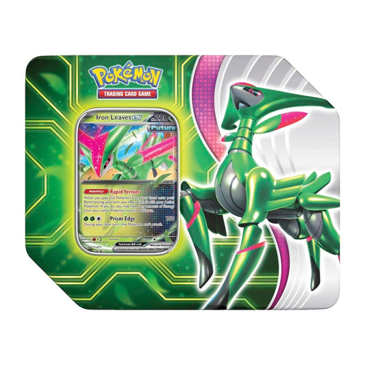 Pokemon : Paradox Clash Tin (Iron Leaves ex)