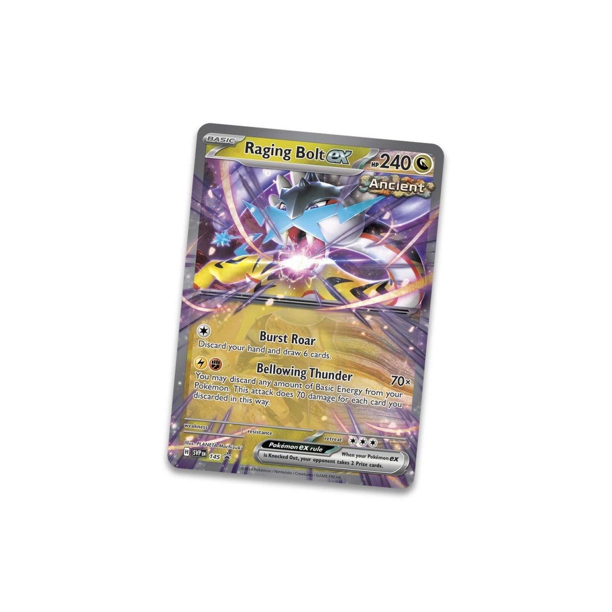 Pokemon : Paradox Destinies Tin (Raging Bolt ex)