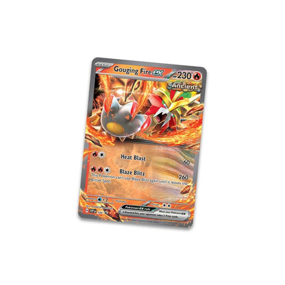 Pokemon : Paradox Destinies Tin (Gouging Fire ex)