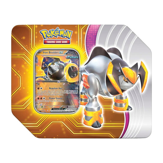 Pokemon : Paradox Destinies Tin (Iron Boulder ex)