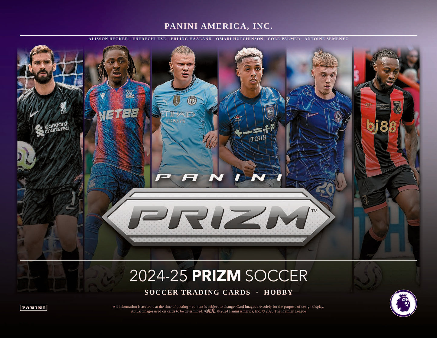 2024-25 : Panini Prizm English Premier League Soccer Hobby Box