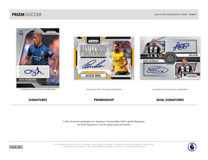 2024-25 : Panini Prizm English Premier League Soccer Hobby Box