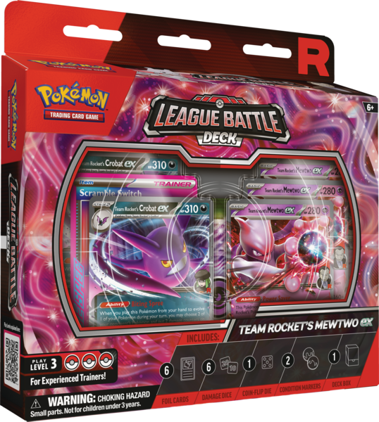 Pokemon : Team Rocket's Mewtwo ex - League Battle Deck