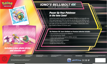 Pokemon : Iono's Bellibolt ex Premium Collection