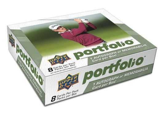 2024 : Upper Deck Portfolio Golf Hobby Box