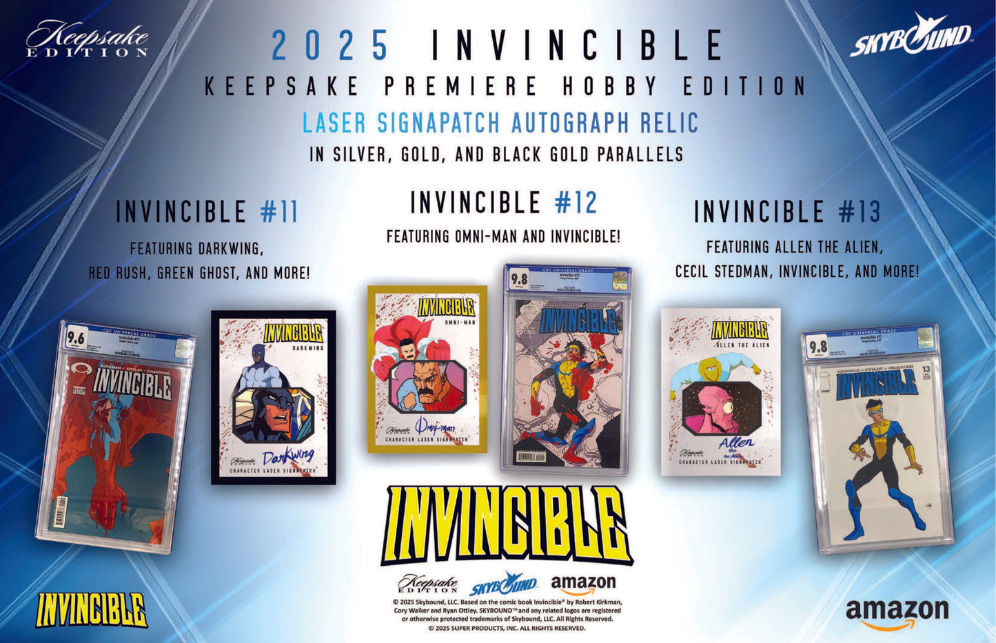 2025 : Keepsake Invincible Season 1 Premiere Hobby Edition Box