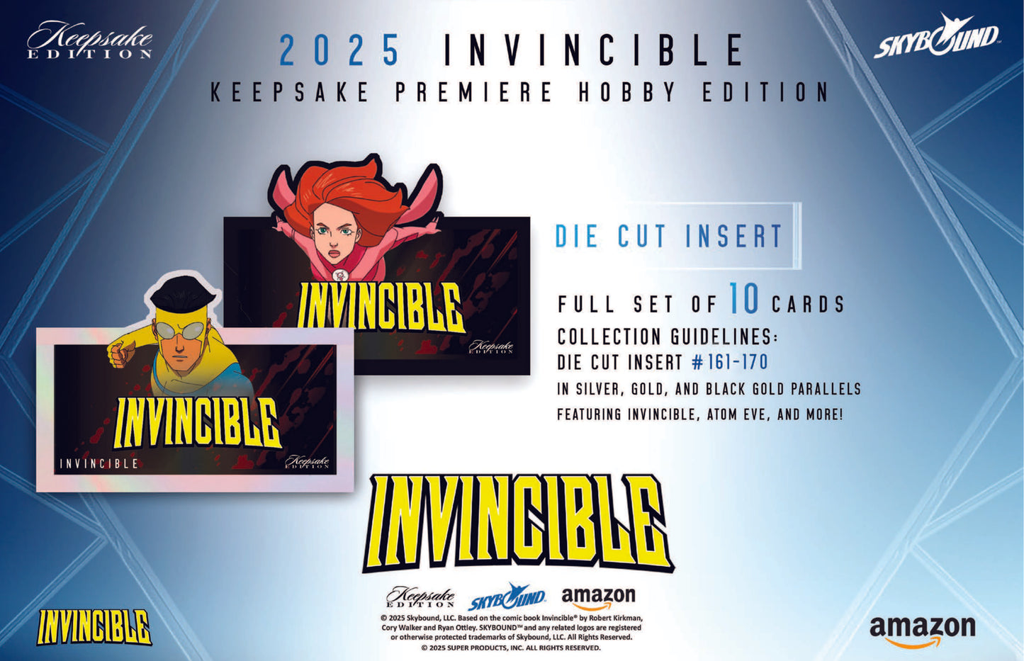 2025 : Keepsake Invincible Season 1 Premiere Hobby Edition Box